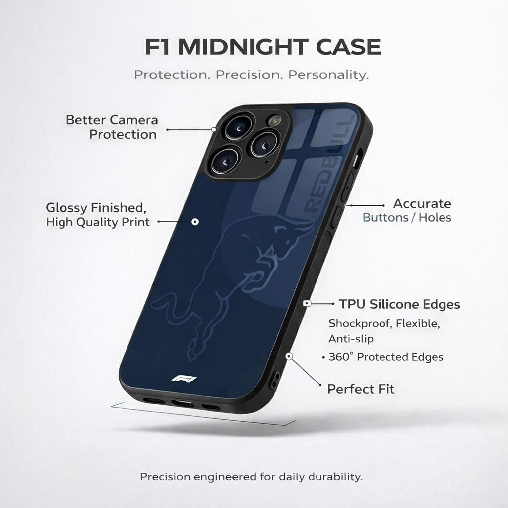 F1 Midnight Aesthetic Phone Case for iPhone & Android