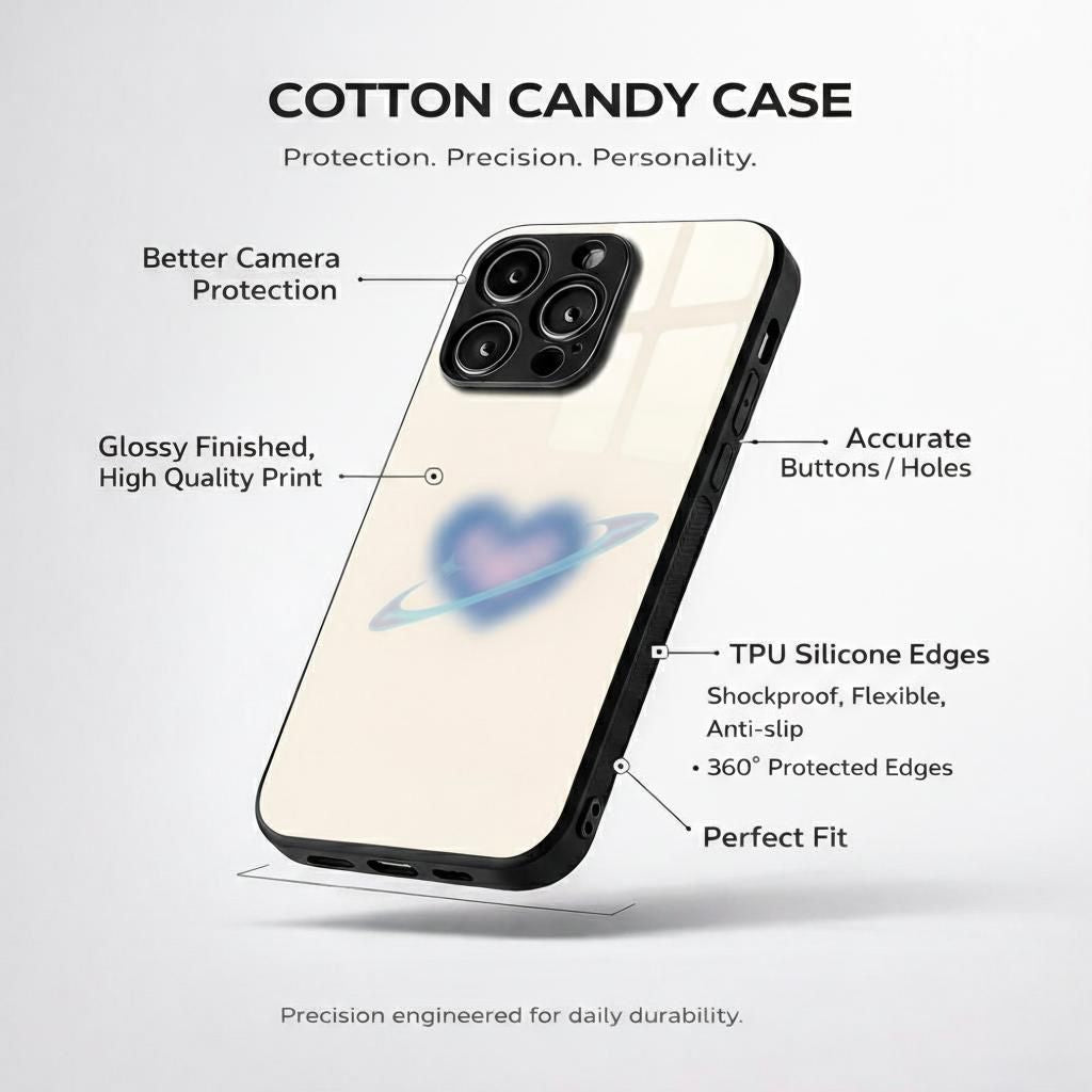 Cotton Candy Aesthetic Phone Case for iPhone & Android