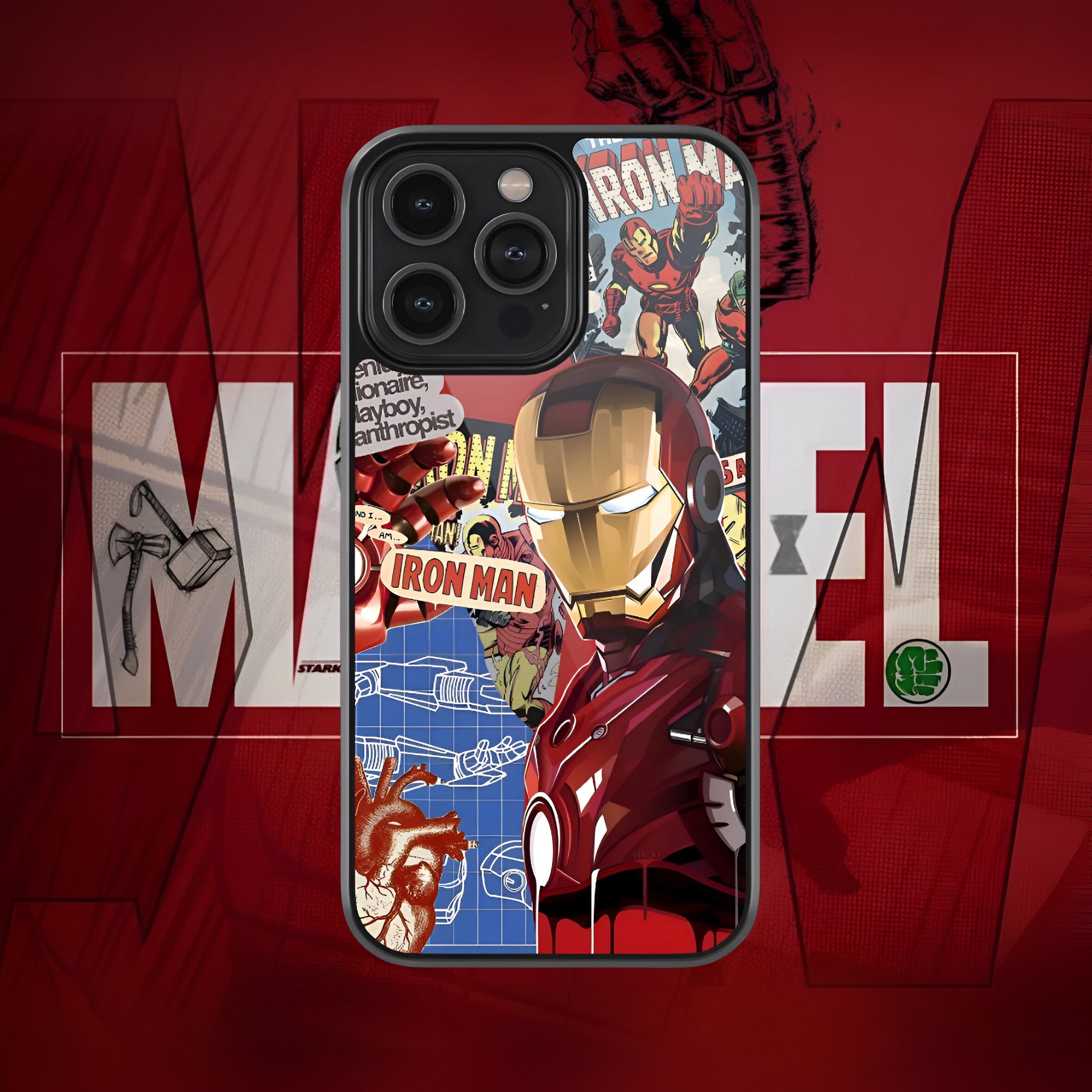 Iron man- case