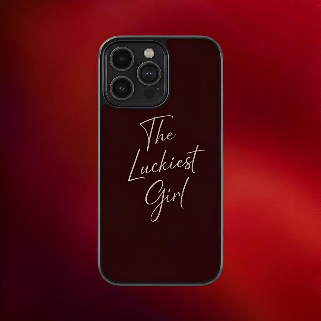 The Luckiest Girl Aesthetic Phone Case for iPhone & Android