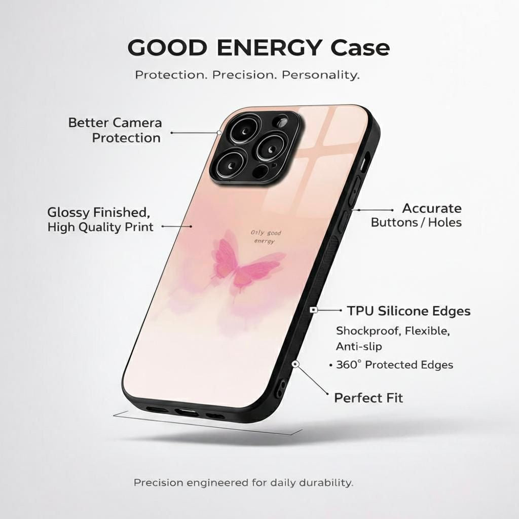Good Energy Aesthetic Phone Case for iPhone & Android