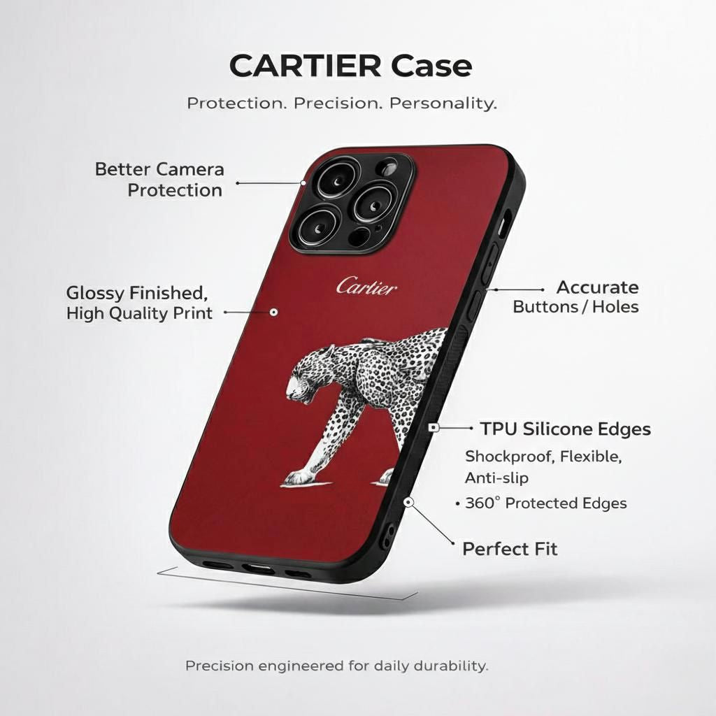 Cartier Aesthetic Phone Case for iPhone & Android