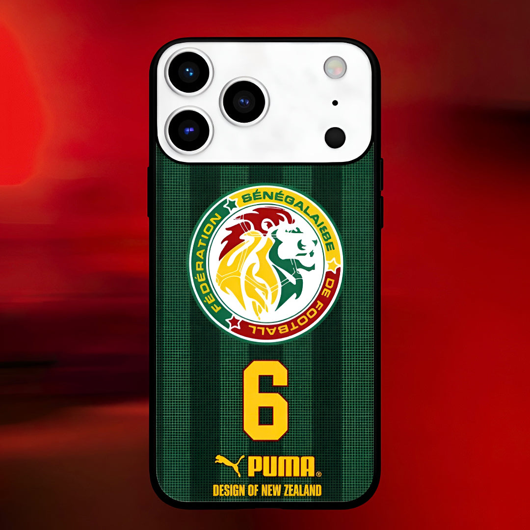 Senegal Football Aesthetic Phone Case for iPhone & Android