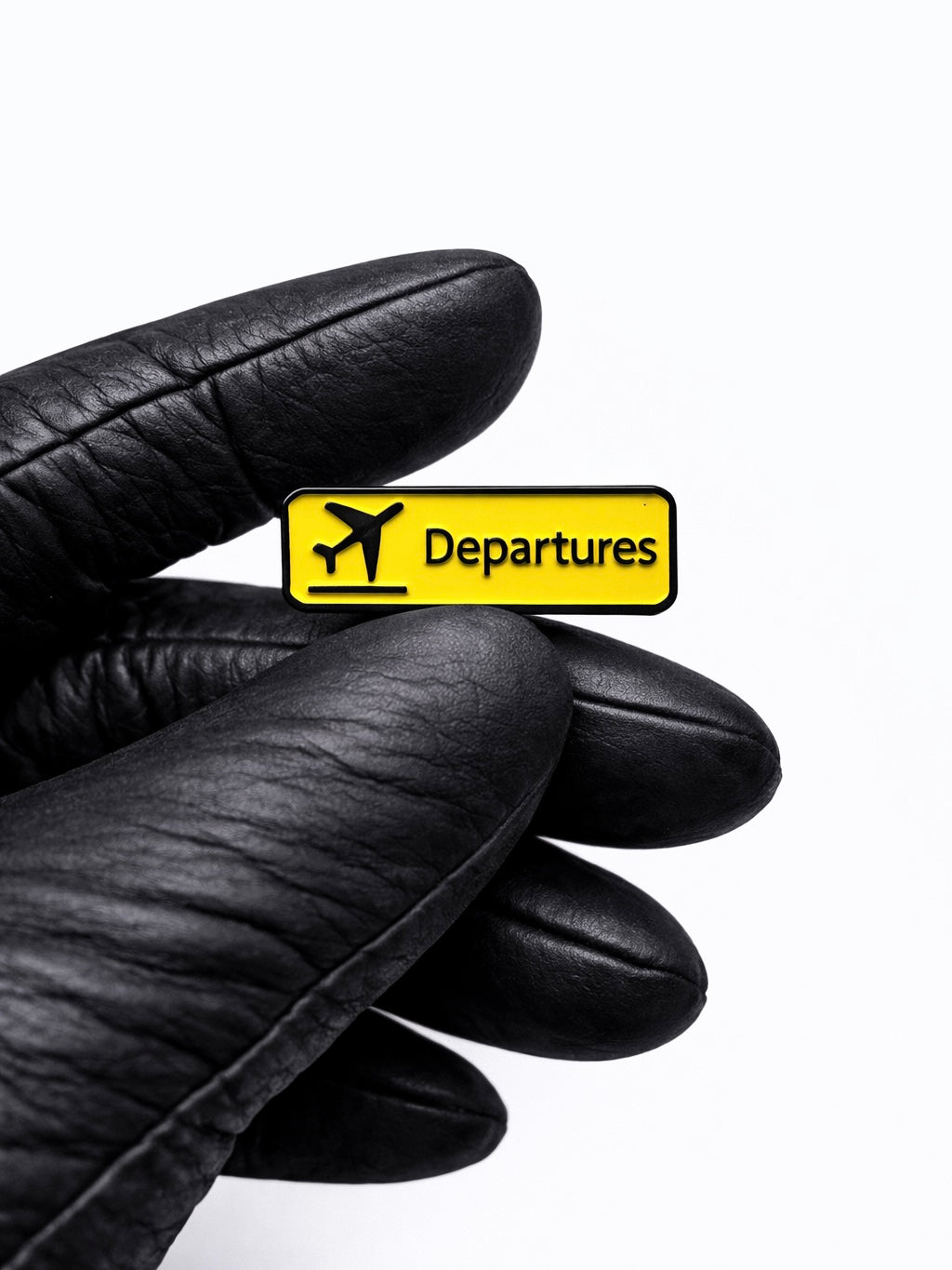 #16 Departures Premium Metal Sticker for Phone & Laptop