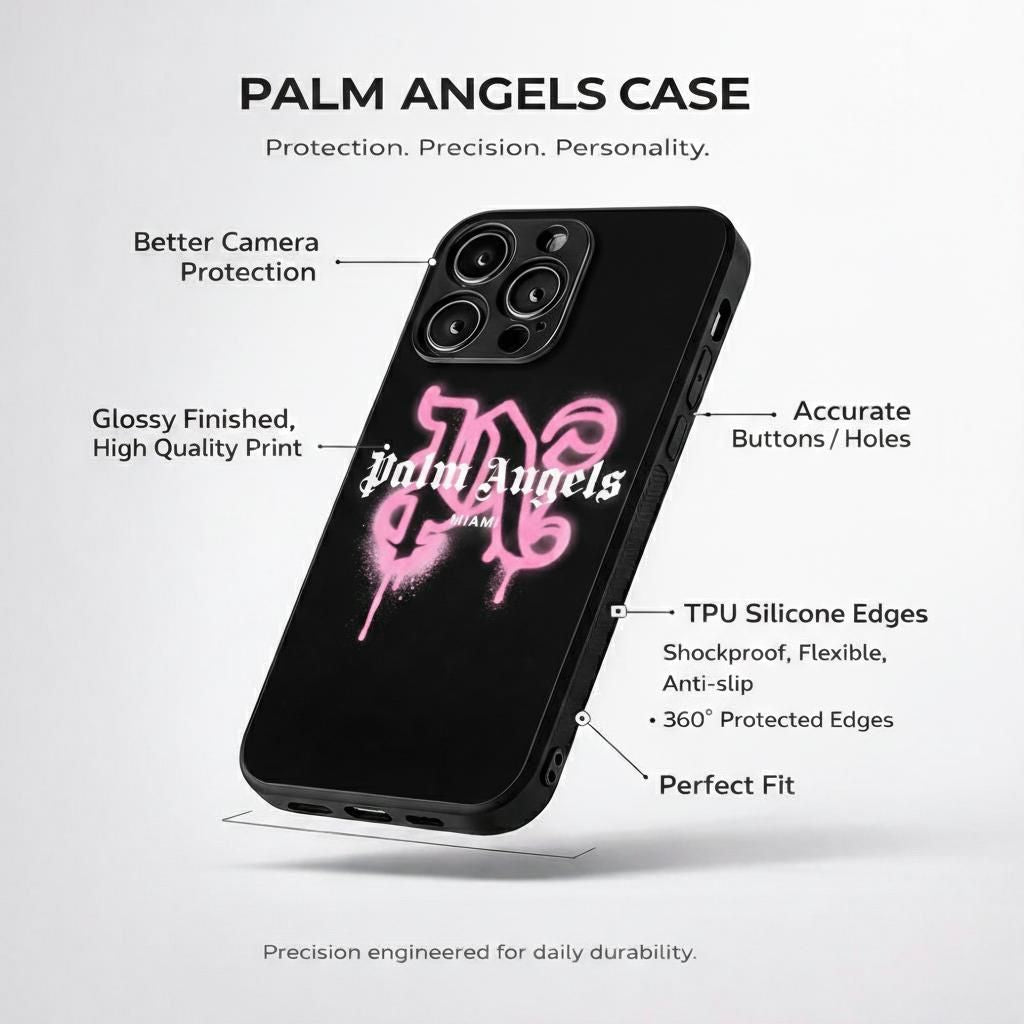 Palm angels miami Aesthetic Phone Case for iPhone & Android