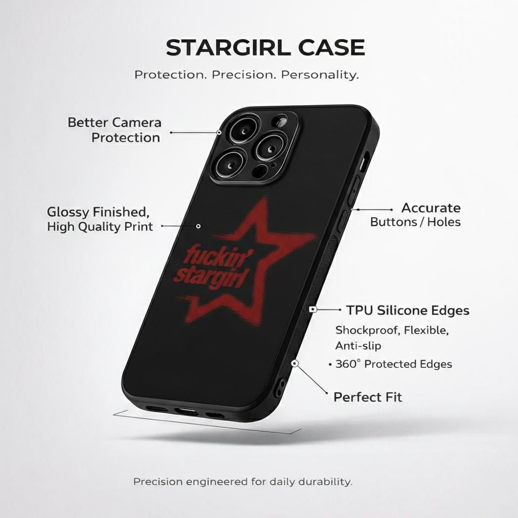 Stargirl Aesthetic Phone Case for iPhone & Android