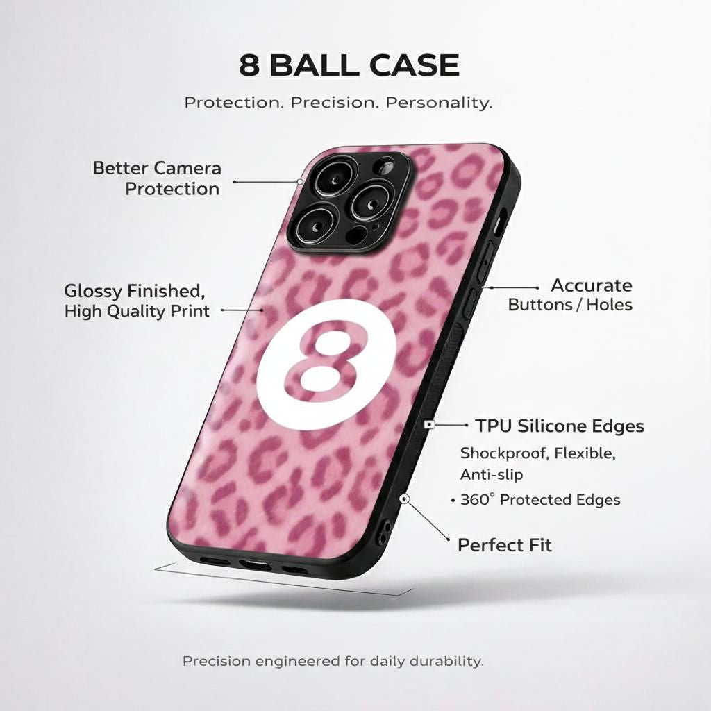 8 ball Aesthetic Phone Case for iPhone & Android