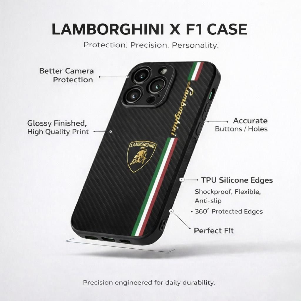 Lamborghini Premium Aesthetic Phone Case for iPhone & Android