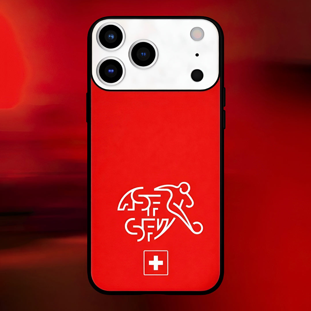 Switzerland Football Aesthetic Phone Case for iPhone & Android