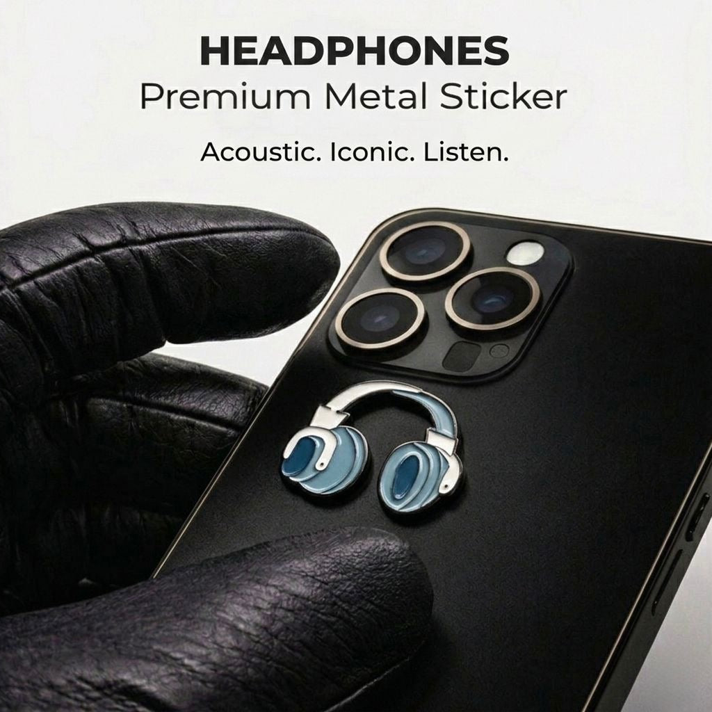 #6 Premium Metal Sticker for Phone & Laptop