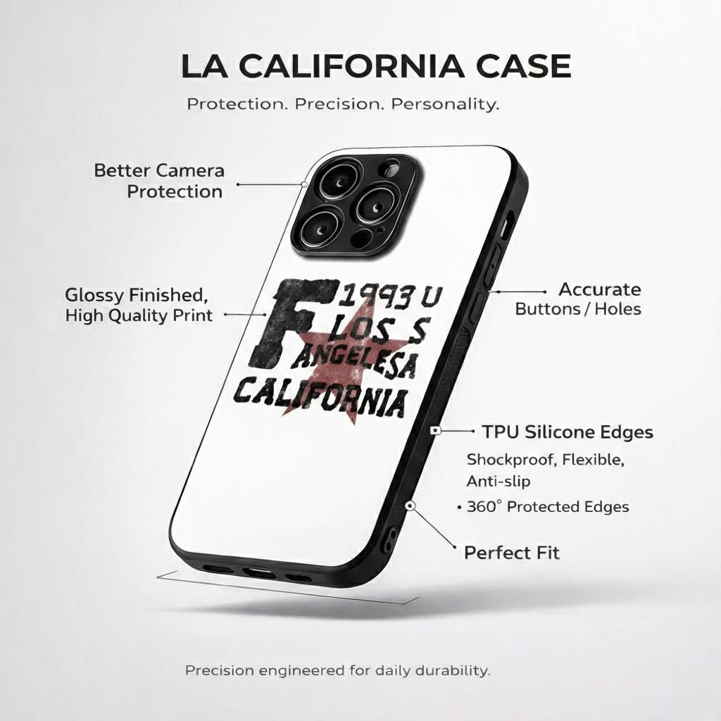 LA california Aesthetic Phone Case for iPhone & Android