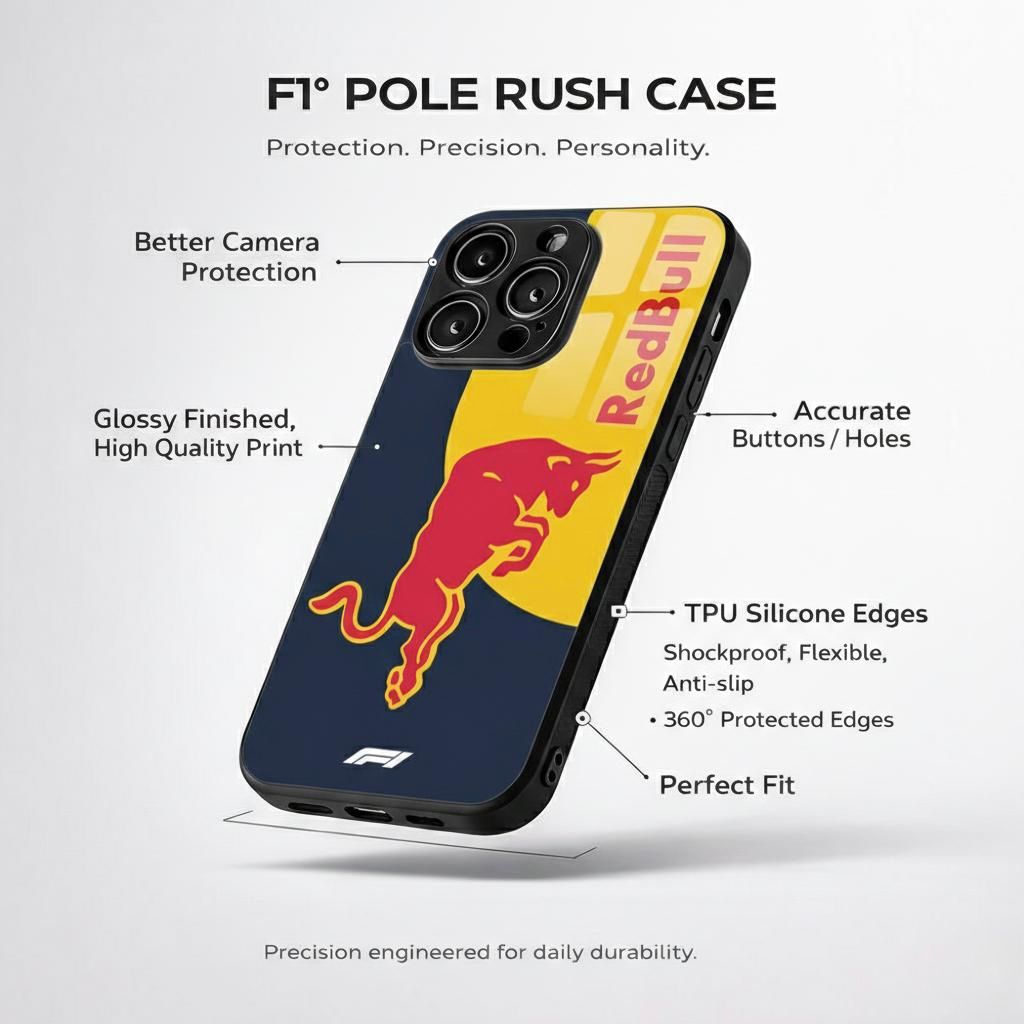 F1 Pole Rush Aesthetic Phone Case for iPhone & Android