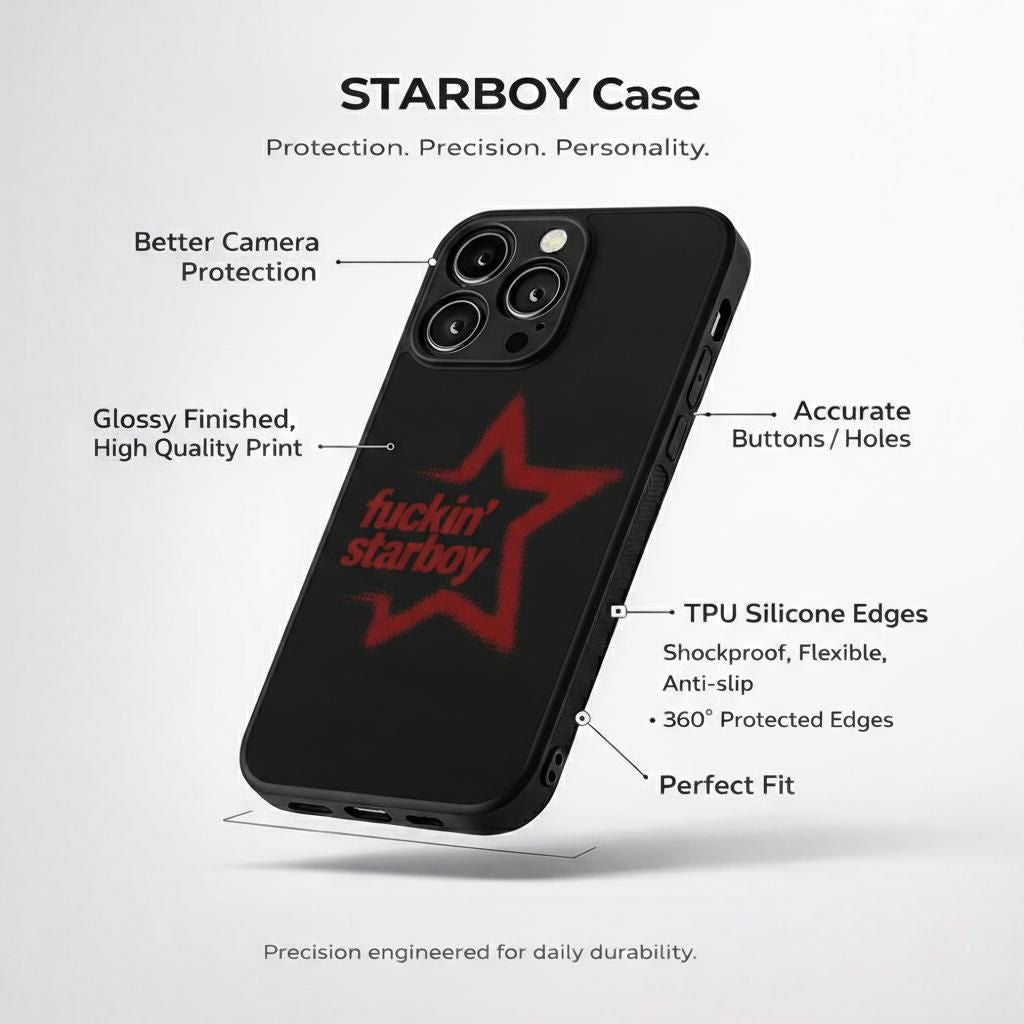 Starboy Aesthetic Phone Case for iPhone & Android