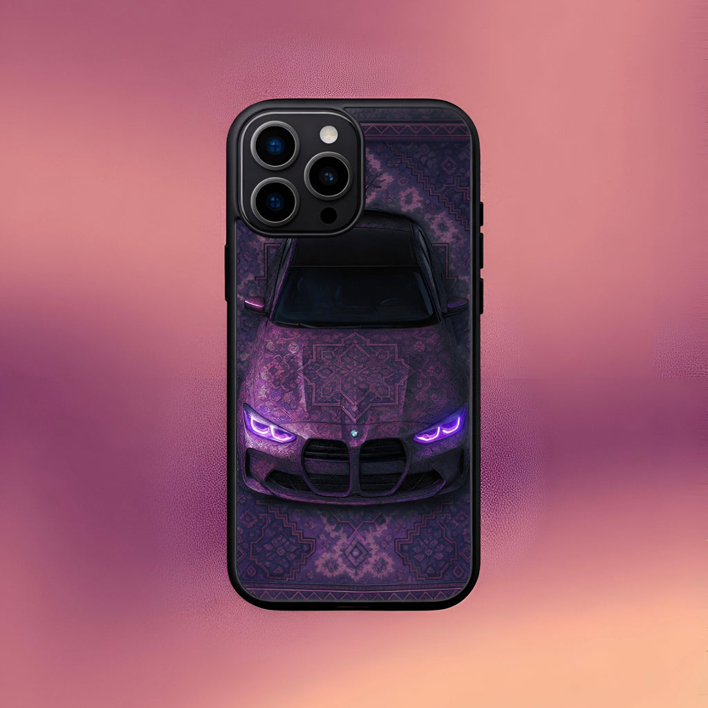 Purple BMW Aesthetic Phone Case for iPhone & Android
