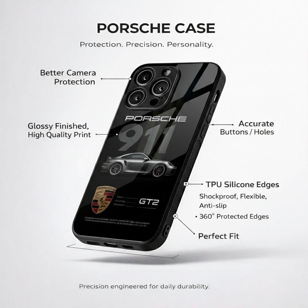 Porsche Aesthetic Phone Case for iPhone & Android