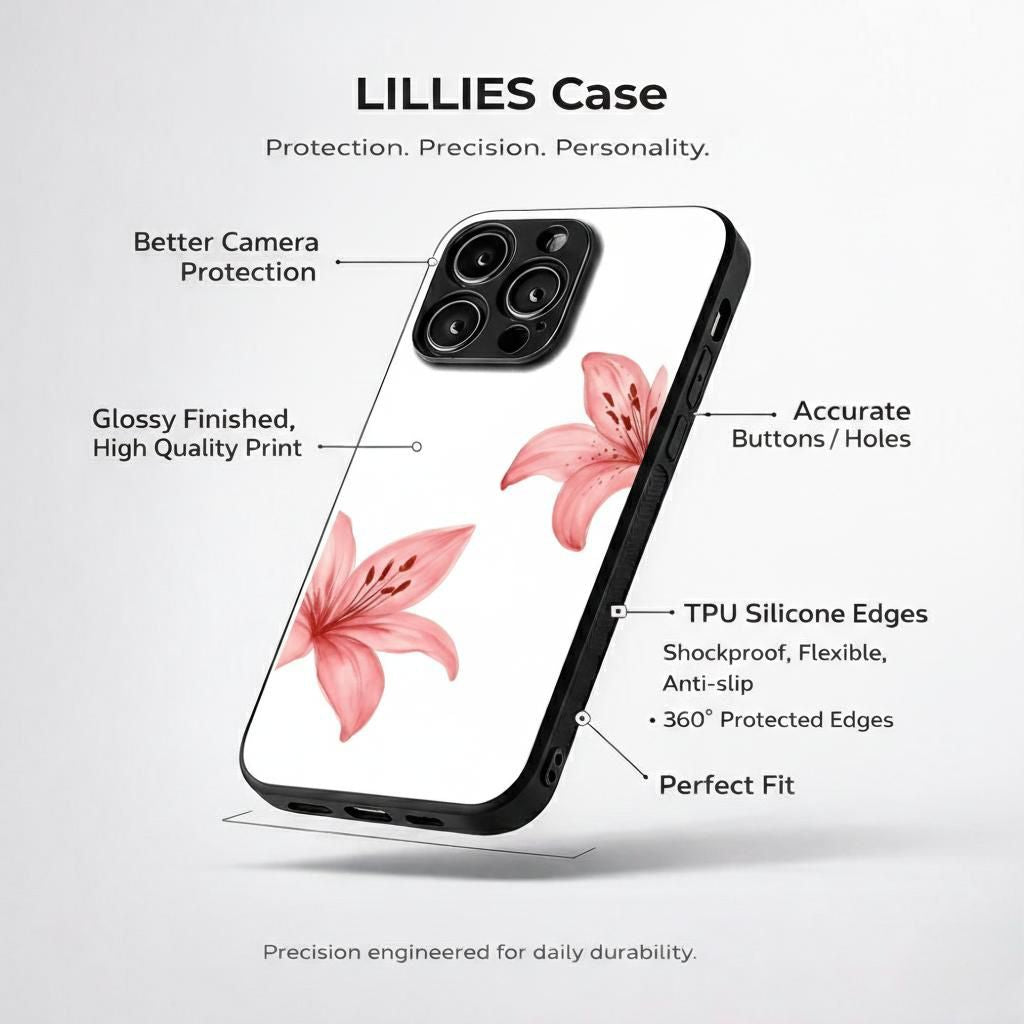 Lillies Aesthetic Phone Case for iPhone & Android