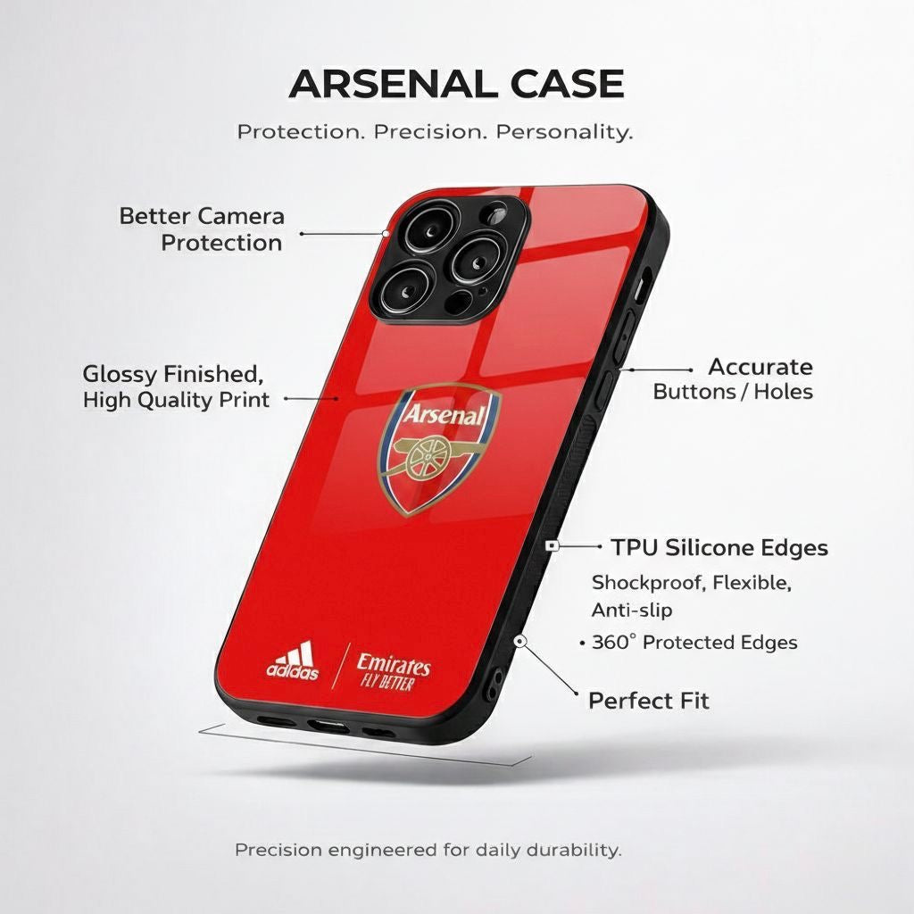 Arsenal Aesthetic Phone Case for iPhone & Android