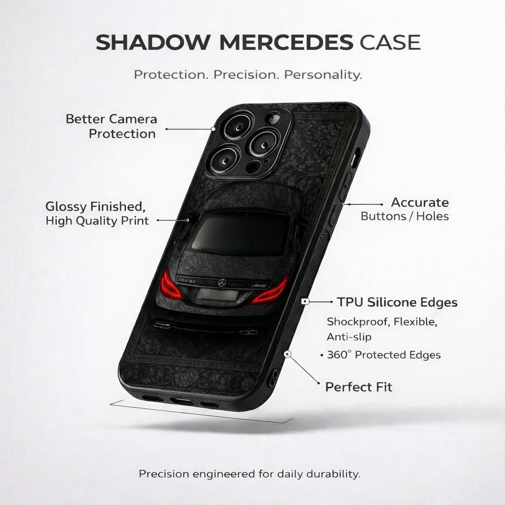 Shadow (Mercedes) Aesthetic Phone Case for iPhone & Android