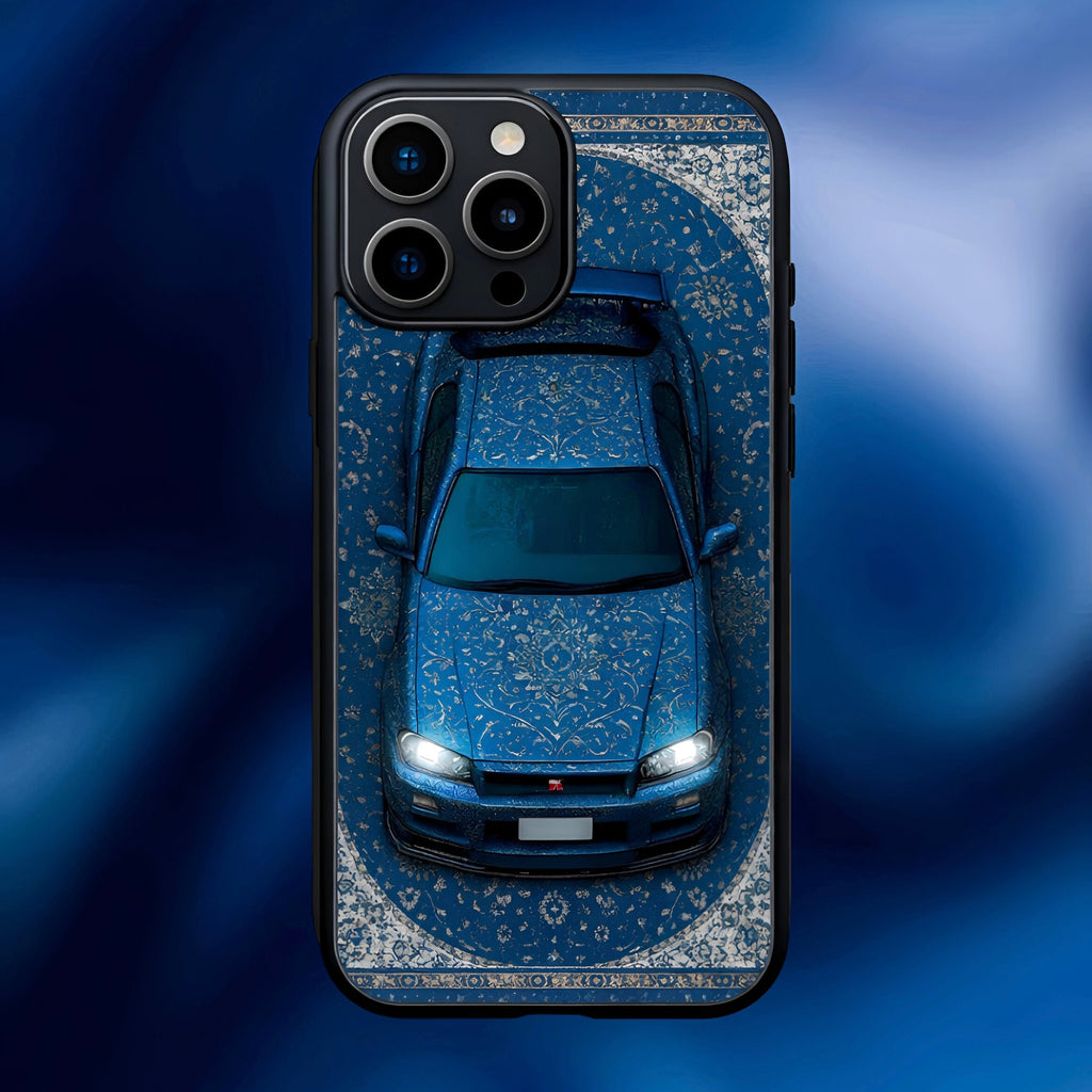 Sapphire Throne Aesthetic Phone Case for iPhone & Android